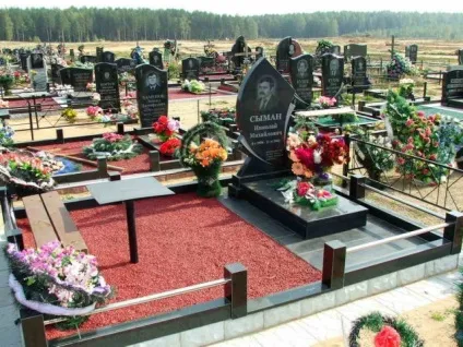 Нова мода у благоустрої поховань