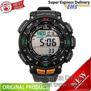Огляд наручних годинників casio protrek prg-240 (protrek) Огляд наручних годинників casio protrek prg-240