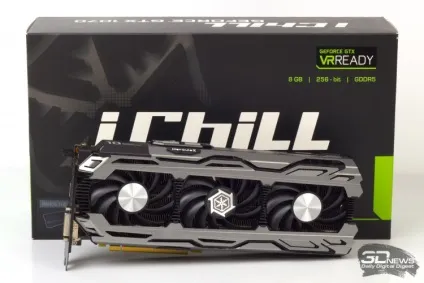 Огляд відеоадаптера inno3d ichill geforce gtx 1070 x3