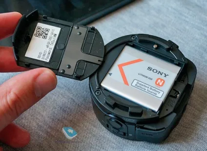 Огляд об'єктива sony dsc-qx10 (встановлена карта пам'яті) Огляд об'єктива sony dsc-qx10