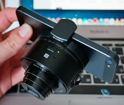 Огляд об'єктива sony dsc-qx10 (встановлена карта пам'яті) Огляд об'єктива sony dsc-qx10