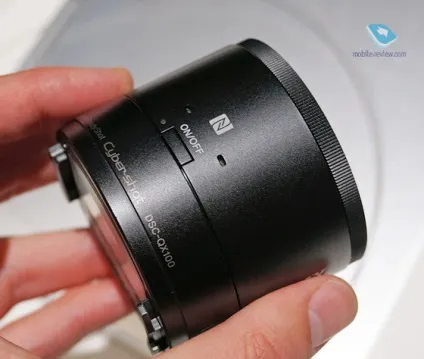 Огляд об'єктива sony dsc-qx10 (встановлена карта пам'яті) Огляд об'єктива sony dsc-qx10