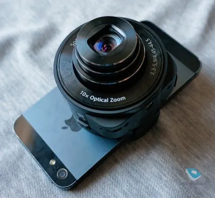 Огляд об'єктива sony dsc-qx10 (встановлена карта пам'яті) Огляд об'єктива sony dsc-qx10