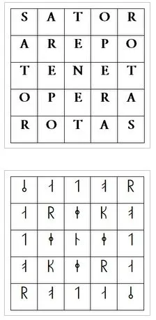 Про квадраті sator