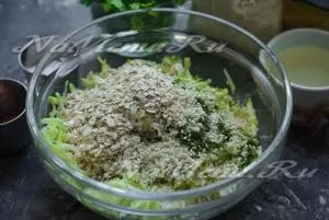 Оладки з кабачків без борошна, рецепт з фото (кунжут) Оладки з кабачків без борошна, рецепт з фото
