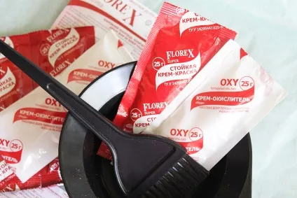 Фарбування волосся фарбами florex super - juravlinka