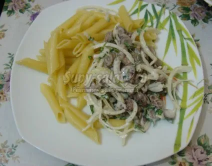 Оригінальний салат з курячих сердець (салат) Оригінальний салат з курячих сердець