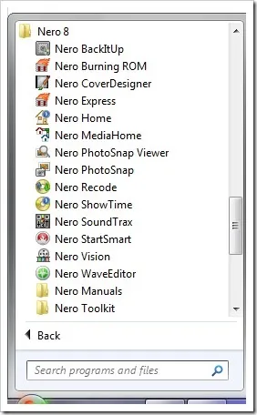 Відключити nero scout і оптимізації windows 7 (video editor) Відключити nero scout і оптимізації windows 7