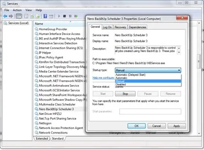 Відключити nero scout і оптимізації windows 7 (фото редактор) Відключити nero scout і оптимізації windows 7
