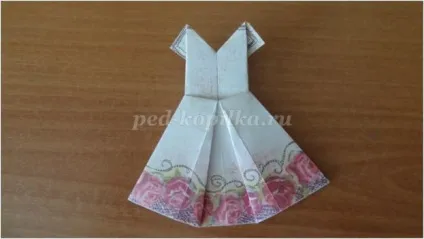 Листівка з сукнею своїми руками (листівка) Листівка з сукнею своїми руками