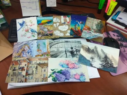 Листівки з теплих лапок їжачка (листівки) Листівки з теплих лапок їжачка