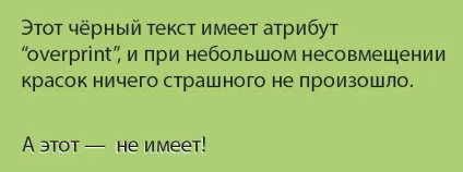 Оверпринт - proprepress