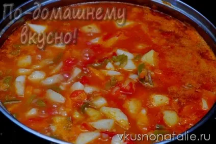 Овочеве рагу з баклажанами і картоплею, рецепт (рагу) Овочеве рагу з баклажанами і картоплею, рецепт