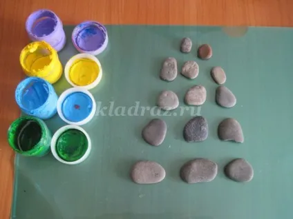Панно з камінчиків своїми руками (містечко) Панно з камінчиків своїми руками