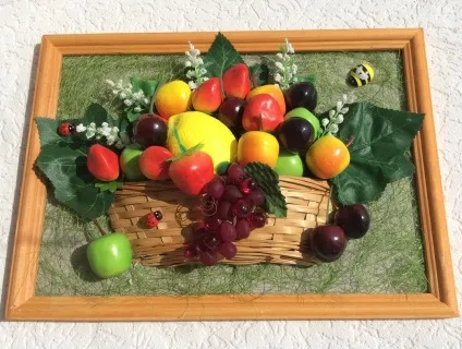 Панно з підручних матеріалів своїми руками в каміннях та куль, з фоамірана, майстер-клас з шишок (руками) Панно з підручних матеріалів своїми руками в каміннях та куль, з фоамірана, майстер-клас з шишок