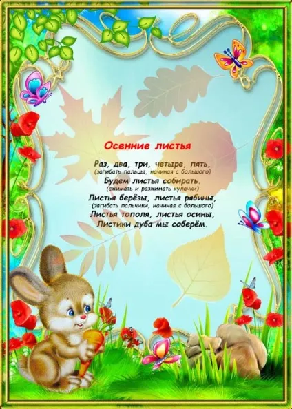 Пальчикові потішки для маленьких в картинках (пальчикові) Пальчикові потішки для маленьких в картинках