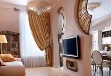 Перегородка коридор кімната як розділити між кухнею, фото загального користування, зонування і