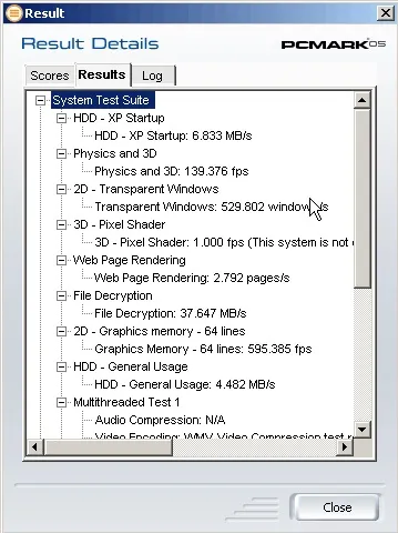 Pcmark 05 що новенького