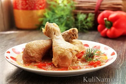 Папрікаш з курки рецепт