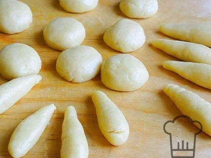 Печиво грибочки - з пісочного тіста без начинки рецепт приготування з фото