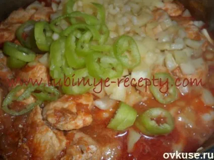 Папрікаш з курки по-угорськи - прості рецепти (курки) Папрікаш з курки по-угорськи - прості рецепти