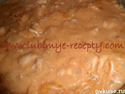 Папрікаш з курки по-угорськи - прості рецепти (курки) Папрікаш з курки по-угорськи - прості рецепти