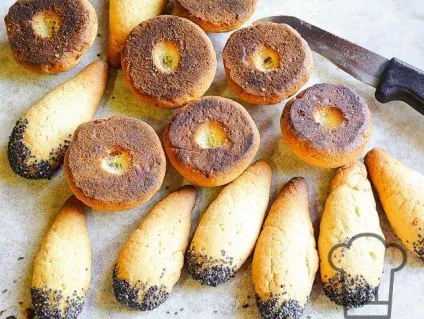 Печиво грибочки - з пісочного тіста без начинки рецепт приготування з фото