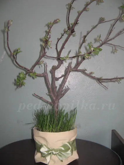 Великоднє дерево своїми руками