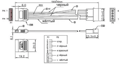 Перехідник sata-usb своїми руками (чашка і блюдце прикрашені квітами своїми руками) Перехідник sata-usb своїми руками