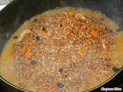 Плов з курки і гречки
