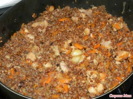 Плов з курки і гречки