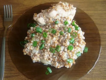 Плов з гречки з куркою кулінарний рецепт з фото від paragrams