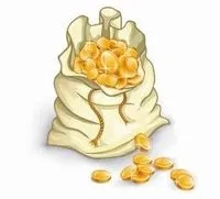 Подарунки на весілля даруємо гроші оригінально золоті монети (горщик) Подарунки на весілля даруємо гроші оригінально золоті монети