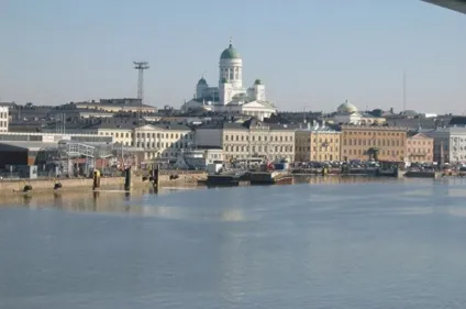 Детальна карта Фінляндії з містами російською мовою (має вихід Балтійського) Детальна карта Фінляндії з містами російською мовою