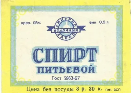 Чому спирт п'ється краще, ніж горілка (здоров'я) Чому спирт п'ється краще, ніж горілка