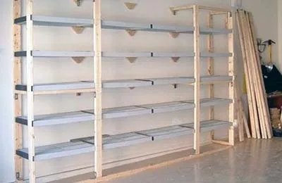 Полиці і стелажі в підвалі як зробити своїми руками (стелажі) Полиці і стелажі в підвалі як зробити своїми руками