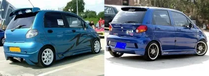 Популярний тюнінг для компактного Деу Матіз, з фото оглядом (matiz) Популярний тюнінг для компактного Деу Матіз, з фото оглядом