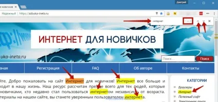 Пошук в браузері