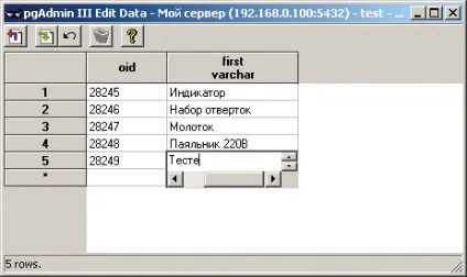 Postgresql графічний клієнт pgadmin