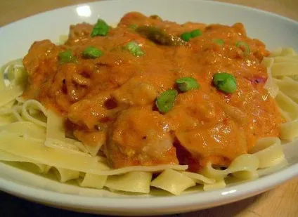 Покроковий рецепт папрікаш з курки