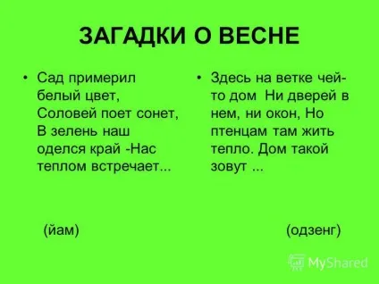 Презентація на тему пори року весна березень, квітень, травень (квітень) Презентація на тему пори року весна березень, квітень, травень