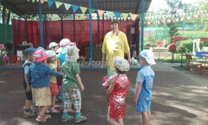 Прощання з літом в дитячому садку (влітку) Прощання з літом в дитячому садку