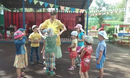 Прощання з літом в дитячому садку (влітку) Прощання з літом в дитячому садку