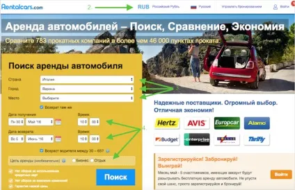 Подорож до Італії самостійно, unarussainitalia
