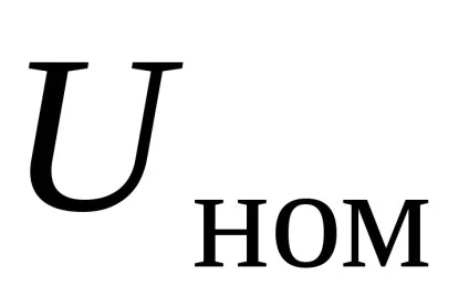 Розрахунок мереж різних номінальних напруг