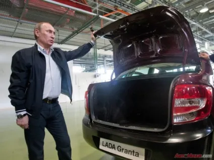 Путін оцінив нову lada granta 2 відео - автоманія (автоваз) Путін оцінив нову lada granta 2 відео - автоманія