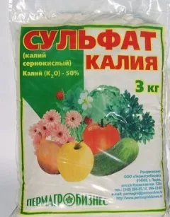 Розчин сульфату калію - застосування, отримання