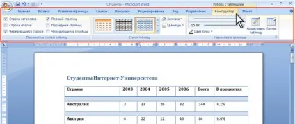 Реферат інтерфейс та використання програми microsoft word 2007