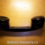 Ретро bluetooth гарнітура