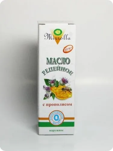 Реп'яхову олію з прополісом (реп'яхову) Реп'яхову олію з прополісом
